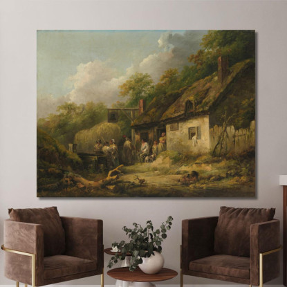 La Locanda Bell George Morland gmo39 quadro stampato su tela