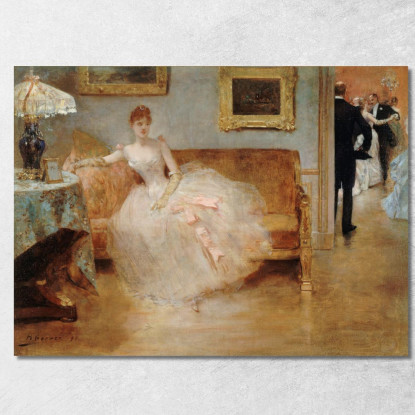 Il Ballo Henri Gervex hgr19 quadro stampato su tela