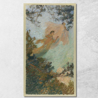 Le Muse Henri Martin hmt55 quadro stampato su tela