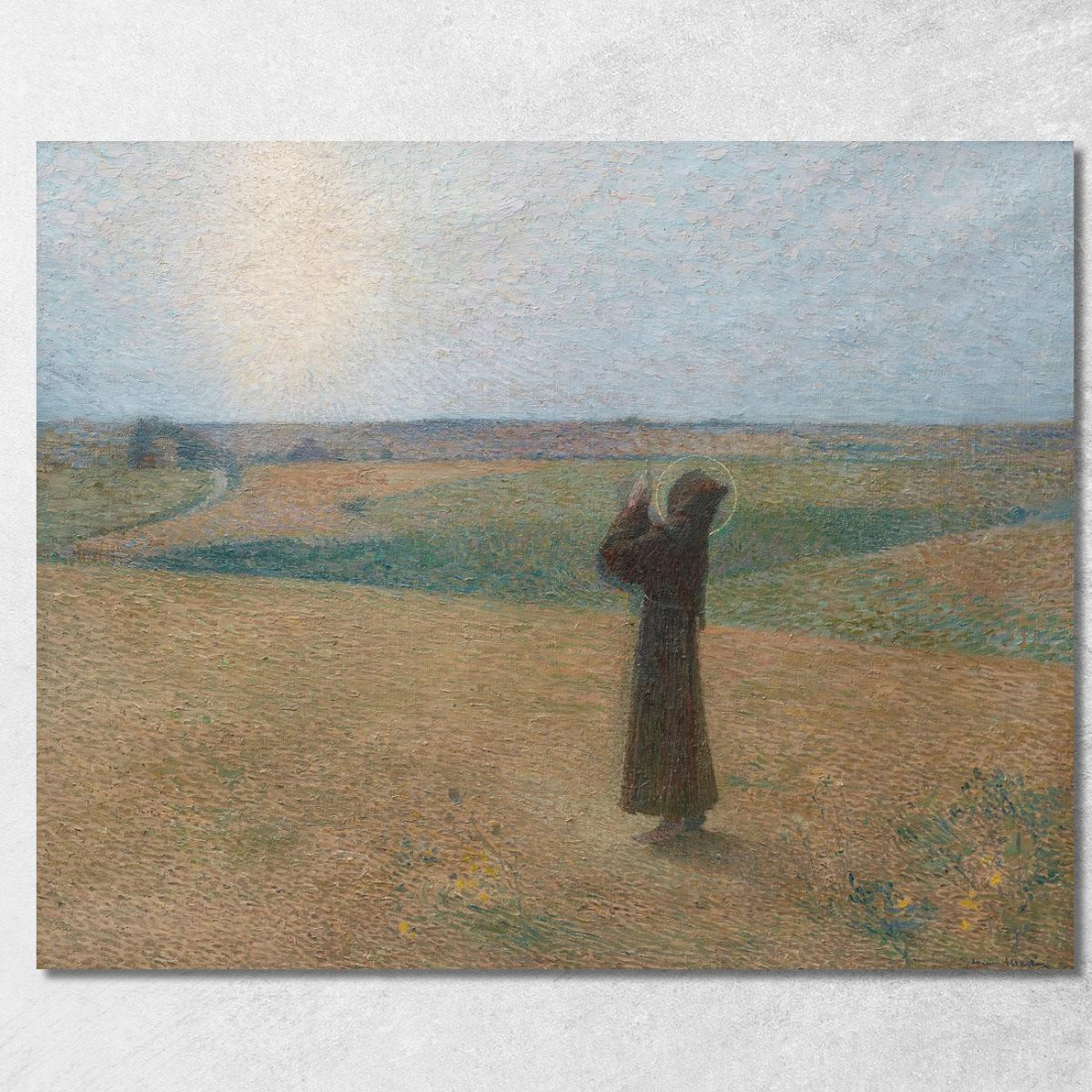 San Francesco D’Assisi Henri Martin hmt74 quadro stampato su tela San Francesco D’Assisi Henri Martin hmt74 quadro stampato su tela