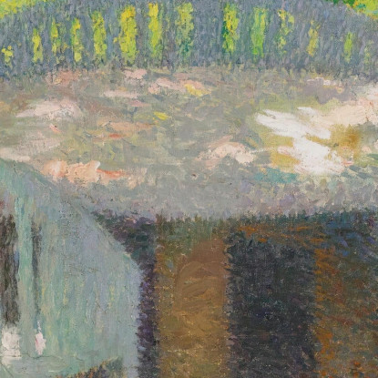 Sotto Il Grande Ippocastano Di Marquayrol Henri Martin hmt77 quadro stampato su tela