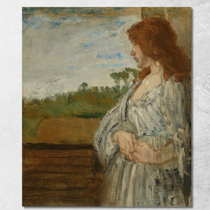 Una Nota Bianca James Abbott McNeill Whistler jam3 quadro stampato su tela