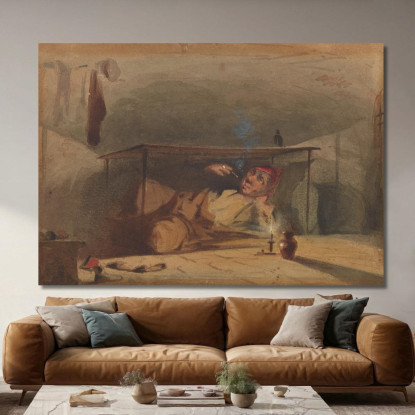 Il Padrone Di Casa Di Sam Weller Nella Fleet James Abbott McNeill Whistler jam93 quadro stampato su tela