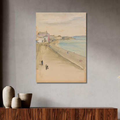 St. Ives Cornovaglia James Abbott McNeill Whistler jam100 quadro stampato su tela