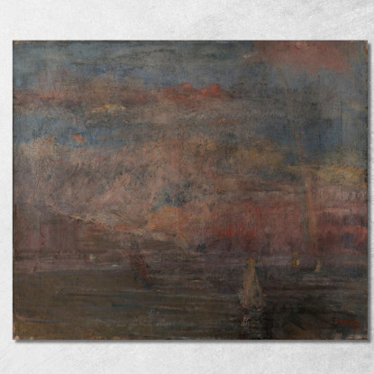 Dopo La Tempesta 2 James Ensor jen2 quadro stampato su tela