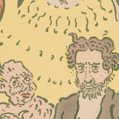 Demoni Che Mi Tormentano: Manifesto Per La Mostra Di James Ensor Al Salon Des Cent A Parigi James Ensor jen42 quadro stampato s