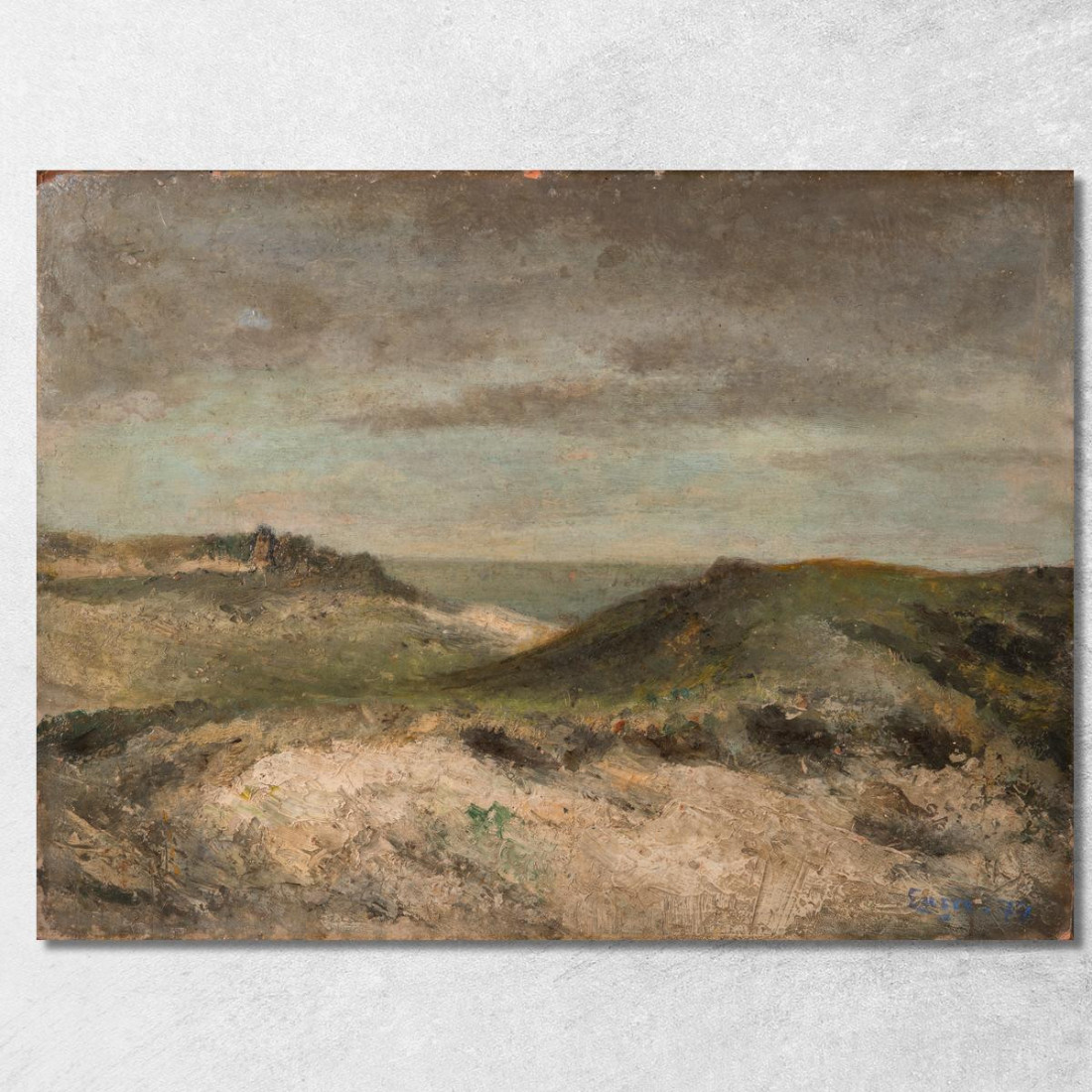 Dune James Ensor jen45 quadro stampato su tela