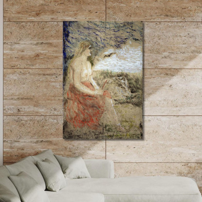 La Maddalena James Ensor jen100 quadro stampato su tela