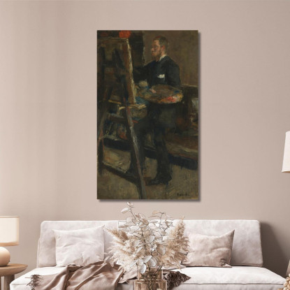 Il Pittore Alfred William Finch James Ensor jen103 quadro stampato su tela