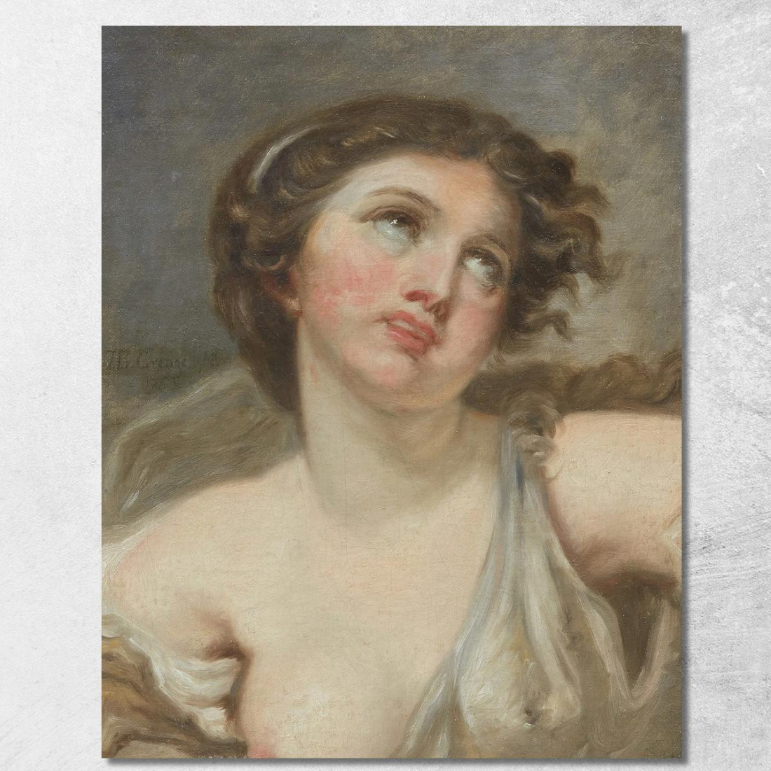 Innocence Jean-Baptiste Greuze jbg27 canvas print