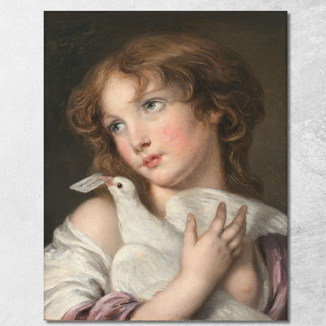 The Love Letter Jean-Baptiste Greuze jbg33 canvas print The Love Letter Jean-Baptiste Greuze jbg33 canvas print