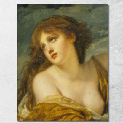 Psyche Jean-Baptiste Greuze jbg58 canvas print