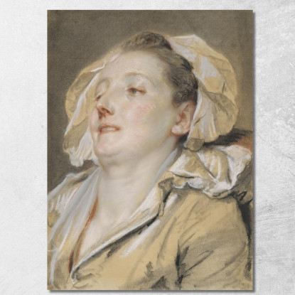 The Well-Loved Mother Jean-Baptiste Greuze jbg72 canvas print