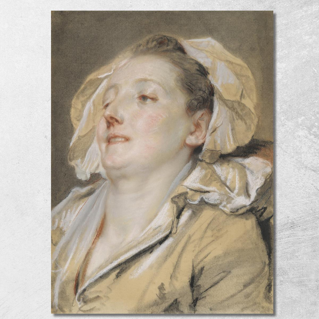 The Well-Loved Mother Jean-Baptiste Greuze jbg72 canvas print The Well-Loved Mother Jean-Baptiste Greuze jbg72 canvas print