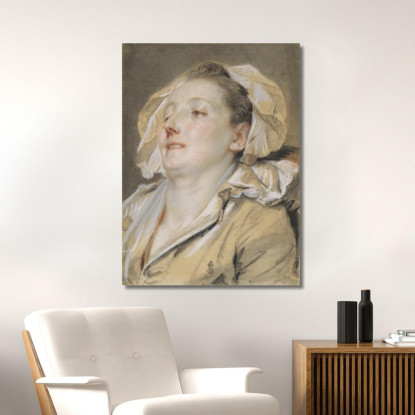 The Well-Loved Mother Jean-Baptiste Greuze jbg72 canvas print