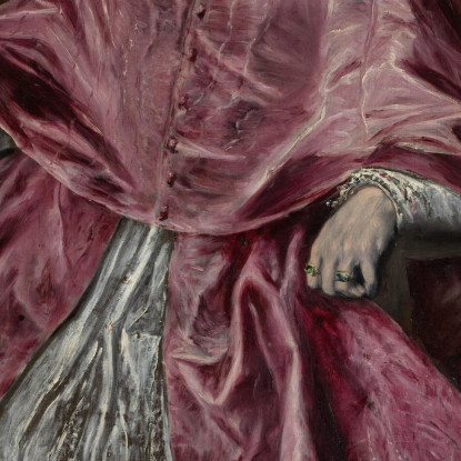 Cardinale Fernando Niño De Guevara (1541-1609) El Greco (Domenikos Theotokopoulos) egr9 quadro stampato su tela