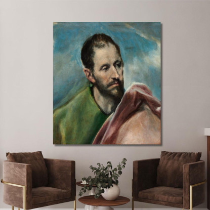 San Giacomo Il Minore El Greco (Domenikos Theotokopoulos) egr36 quadro stampato su tela