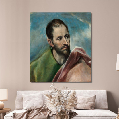 San Giacomo Il Minore El Greco (Domenikos Theotokopoulos) egr36 quadro stampato su tela