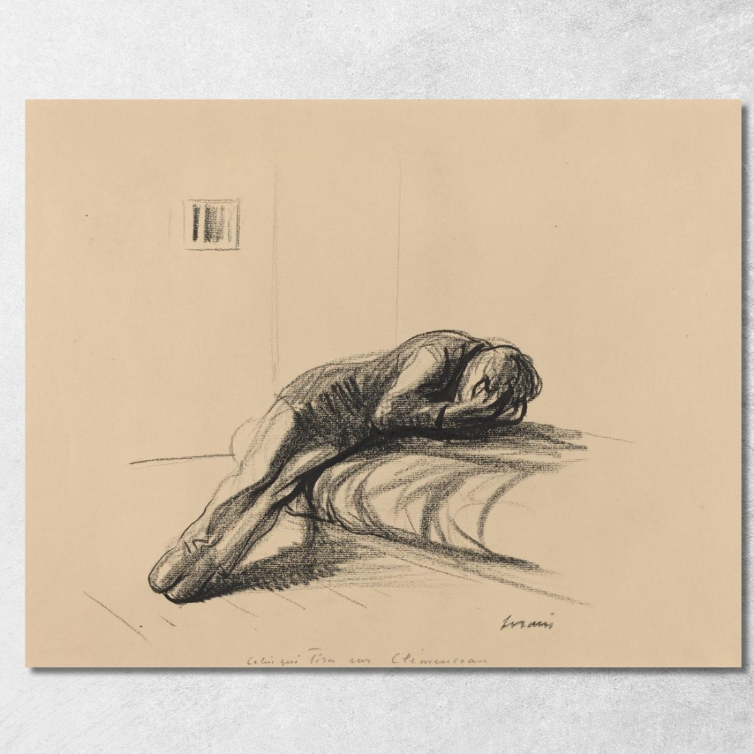 Colui Che Sparò A Clemenceau Jean-Louis Forain jfr13 quadro stampato su tela Colui Che Sparò A Clemenceau Jean-Louis Forain jfr13 quadro stampato su tela