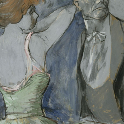 Dietro Le Quinte Jean-Louis Forain jfr19 quadro stampato su tela