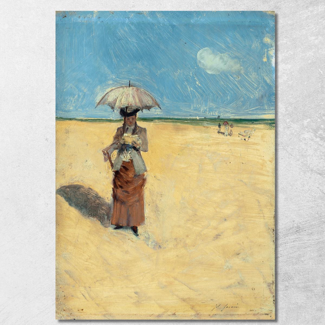 Passeggiata Al Sole Jean-Louis Forain jfr63 quadro stampato su tela Passeggiata Al Sole Jean-Louis Forain jfr63 quadro stampato su tela