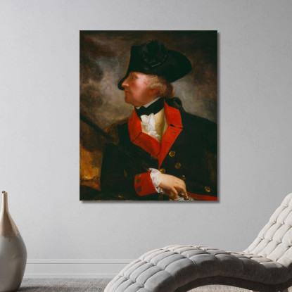 Colonnello George Lewis John Singleton Copley jsg7 quadro stampato su tela