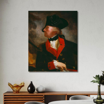 Colonnello George Lewis John Singleton Copley jsg7 quadro stampato su tela