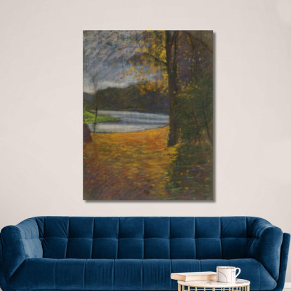 Paesaggio Autunnale Ladislav Mednyánszky lmd5 quadro stampato su tela