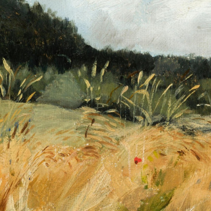 Campo Di Grano Leon Wyczółkowski lwy9 quadro stampato su tela