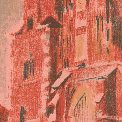 Chiesa Del Corpus Christi A Cracovia Leon Wyczółkowski lwy10 quadro stampato su tela