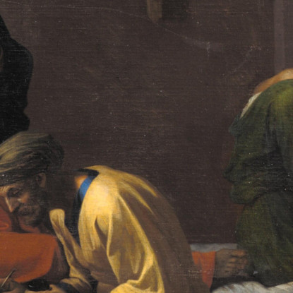 Il Testamento Di Eudamida Nicolas Poussin nps45 quadro stampato su tela