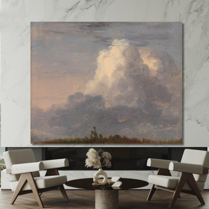 Nuvole Thomas Cole tcl9 quadro stampato su tela