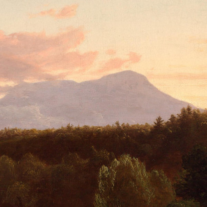 North Mountain E Catskill Creek Thomas Cole tcl25 quadro stampato su tela