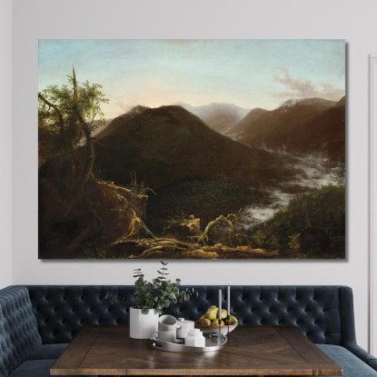 Alba Nei Catskills Thomas Cole tcl30 quadro stampato su tela