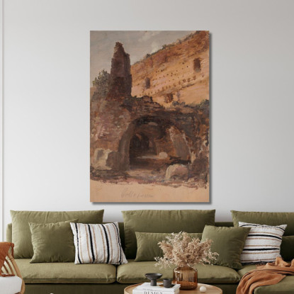 Il Colosseo Thomas Cole tcl32 quadro stampato su tela