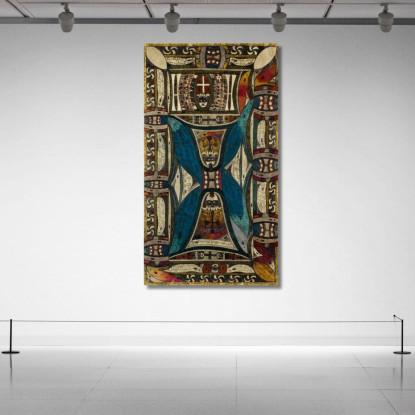 Il Bacher Del Centro Mostra La Pianta Delle Due Mezze Isole Città Giganti Della Cina: Zunga - Est E Zunga - Ovest Adolf Wölfli