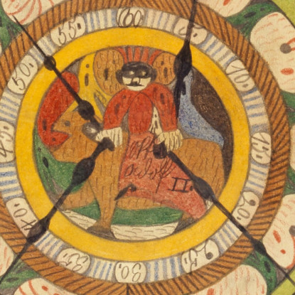 In Cinque Variazioni La Mia Persona Il Viaggiatore In Africa Skt. Adolf Ii. Wölfli Adolf Wölfli awl23 quadro stampato su tela