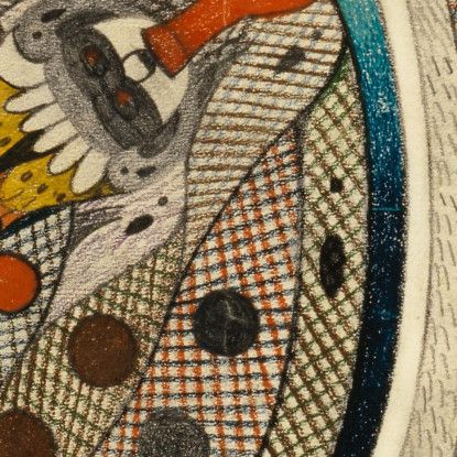 Rete - Serpente Dalla Foresta Di Wili - Skt. Adolf - Torre - Hoof - Anello - Orologio - Foresta In America Adolf Wölfli awl27 q