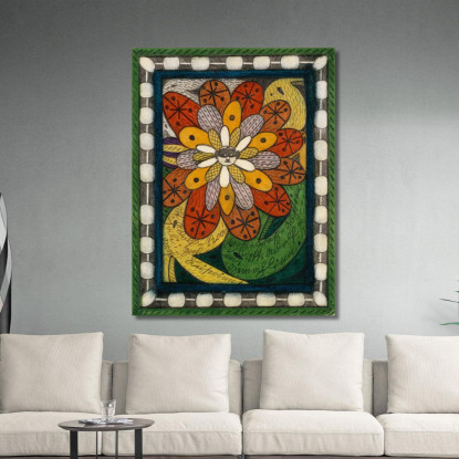 Skt. Adolf - Roosali Adolf Wölfli awl37 quadro stampato su tela