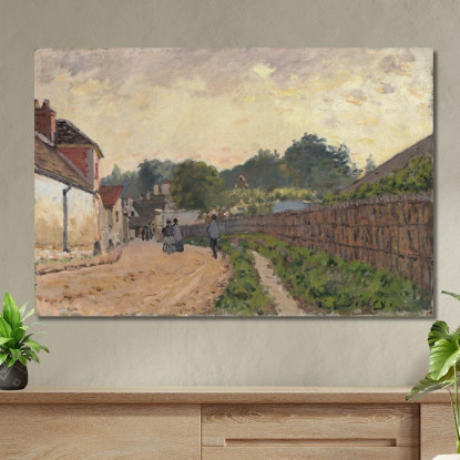 Marly-Le-Roi Alfred Sisley asi56 quadro stampato su tela