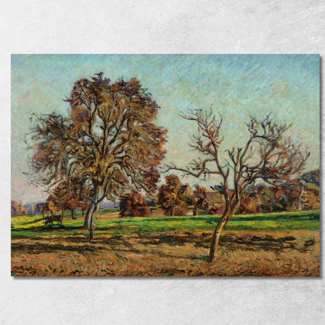 Damiette Estate Di San Martino Armand Guillaumin agl17 quadro stampato su tela Damiette Estate Di San Martino Armand Guillaumin agl17 quadro stampato su tela