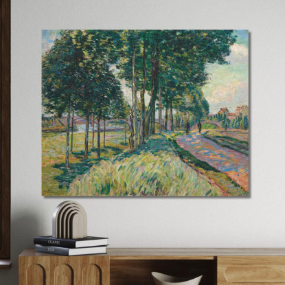 La Senna A Charenton 2 Armand Guillaumin agl30 quadro stampato su tela