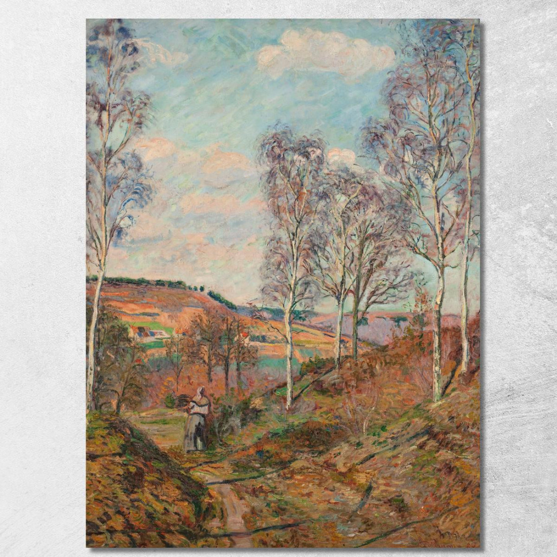 Il Sentiero Verso La Valle Armand Guillaumin agl33 quadro stampato su tela Il Sentiero Verso La Valle Armand Guillaumin agl33 quadro stampato su tela