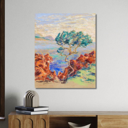 Le Trayas Paesaggio Del Midi Armand Guillaumin agl38 quadro stampato su tela