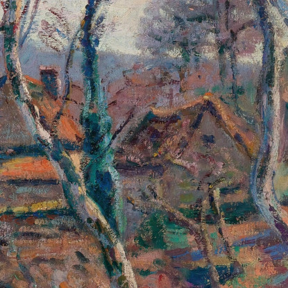 Mulino Bouchardon Armand Guillaumin agl50 quadro stampato su tela