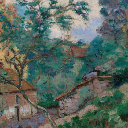 Paesaggio 2 Armand Guillaumin agl53 quadro stampato su tela