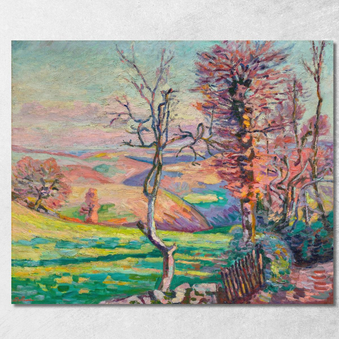 Paesaggio Di Crozant Creuse Armand Guillaumin agl56 quadro stampato su tela Paesaggio Di Crozant Creuse Armand Guillaumin agl56 quadro stampato su tela