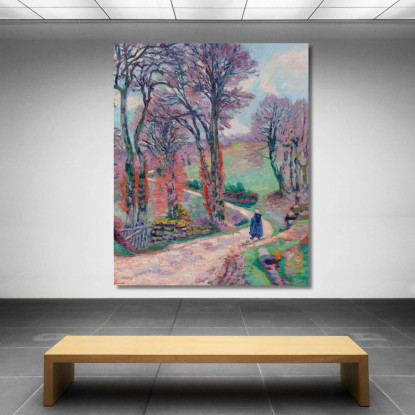 Paesaggio Della Creuse 3 Armand Guillaumin agl59 quadro stampato su tela