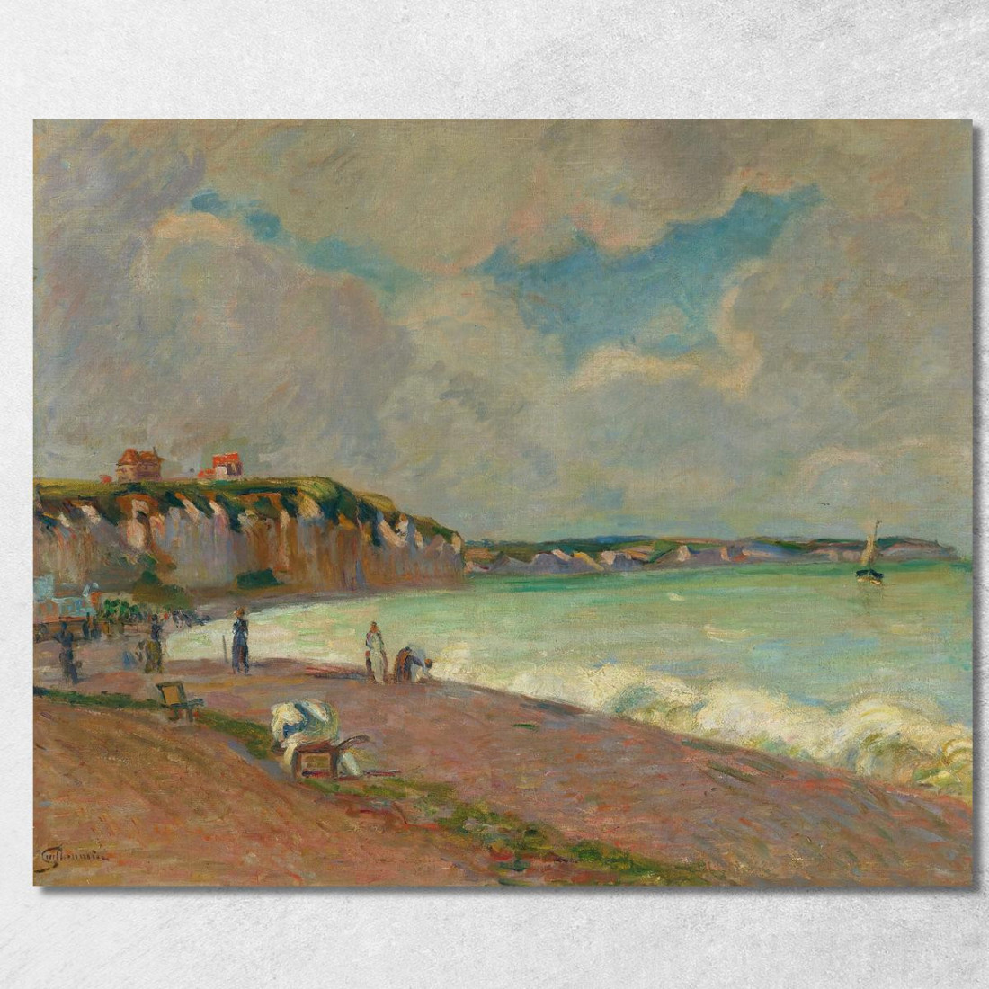 Paesaggio Della Manica 2 Armand Guillaumin agl62 quadro stampato su tela Paesaggio Della Manica 2 Armand Guillaumin agl62 quadro stampato su tela