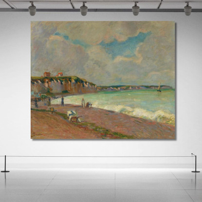 Paesaggio Della Manica 2 Armand Guillaumin agl62 quadro stampato su tela